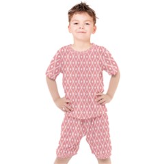 Pattern 11 Kids  Tee And Shorts Set by GardenOfOphir