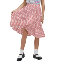 Pattern 11 Kids  Ruffle Flared Wrap Midi Skirt