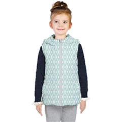 Pattern 12 Kids  Hooded Puffer Vest by GardenOfOphir