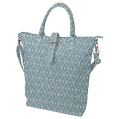 Pattern 12 Buckle Top Tote Bag by GardenOfOphir