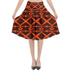 Pattern 14 Flared Midi Skirt by GardenOfOphir