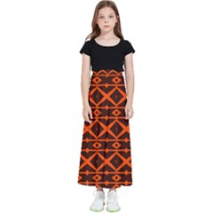 Pattern 14 Kids  Flared Maxi Skirt by GardenOfOphir