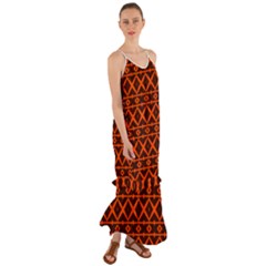 Pattern 14 Cami Maxi Ruffle Chiffon Dress