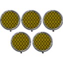 Pattern 16 Mini Round Pill Box (Pack of 5) View1