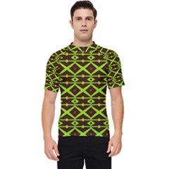 Pattern 17 Men s Short Sleeve Rash Guard by GardenOfOphir