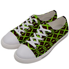 Pattern 17 Men s Low Top Canvas Sneakers by GardenOfOphir