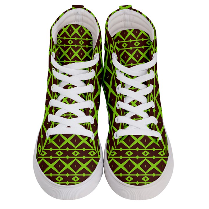 Pattern 17 Women s Hi-Top Skate Sneakers