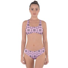 Pattern 19 Criss Cross Bikini Set by GardenOfOphir