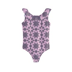 Pattern 19 Kids  Frill Swimsuit