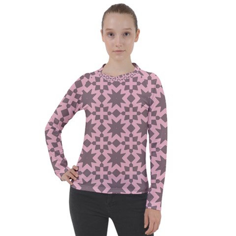 Pattern 19 Women s Pique Long Sleeve Tee by GardenOfOphir