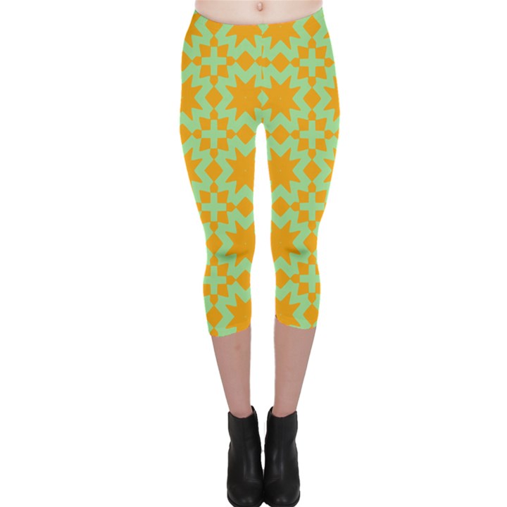 Pattern 21 Capri Leggings 