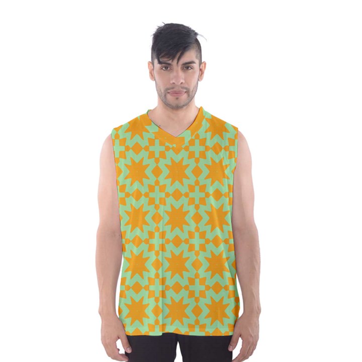 Pattern 21 Men s Basketball Tank Top