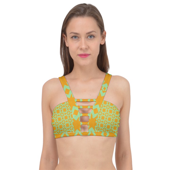 Pattern 21 Cage Up Bikini Top