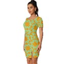 Pattern 21 Fitted Knot Split End Bodycon Dress View2