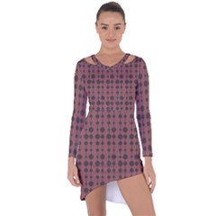 Pattern 22 Asymmetric Cut-out Shift Dress by GardenOfOphir