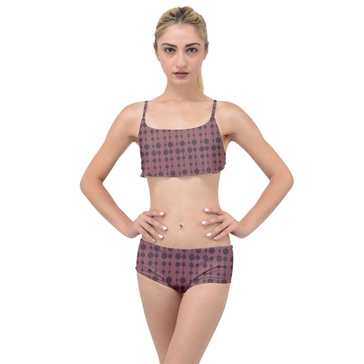 Pattern 22 Layered Top Bikini Set