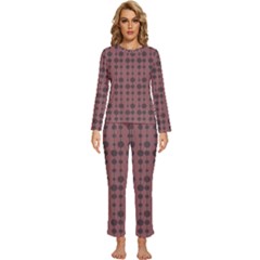 Pattern 22 Womens  Long Sleeve Lightweight Pajamas Set by GardenOfOphir