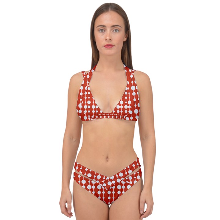 Pattern 23 Double Strap Halter Bikini Set