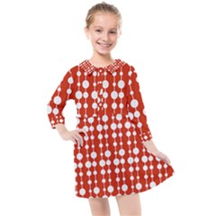 Pattern 23 Kids  Quarter Sleeve Shirt Dress by GardenOfOphir