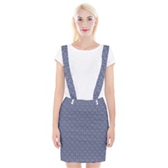 Blue Diamonds Braces Suspender Skirt by Sparkle