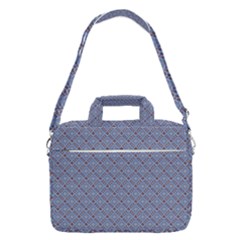 Blue Diamonds Macbook Pro 16  Shoulder Laptop Bag by Sparkle