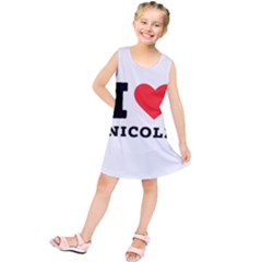 I Love Nicole Kids  Tunic Dress by ilovewhateva