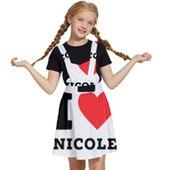 I Love Nicole Kids  Apron Dress by ilovewhateva