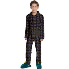 Digitalart Balls Kids  Long Sleeve Velvet Pajamas Set by Sparkle