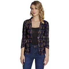 Digitalart Balls Women s One-button 3/4 Sleeve Short Jacket by Sparkle