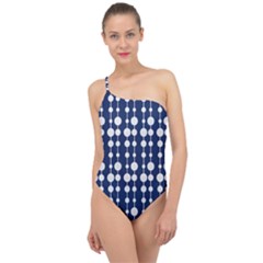 Pattern 24 Classic One Shoulder Swimsuit by GardenOfOphir