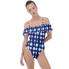 Pattern 24 Frill Detail One Piece Swimsuit by GardenOfOphir