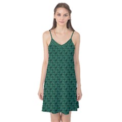 Green Pattern Camis Nightgown 