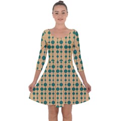 Pattern 27 Quarter Sleeve Skater Dress by GardenOfOphir