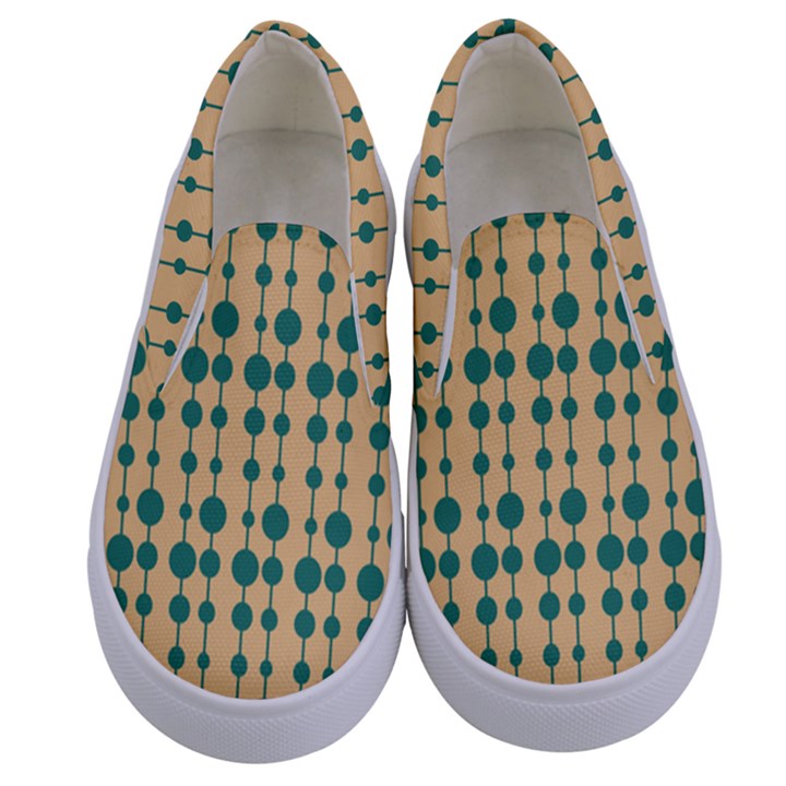 Pattern 27 Kids  Canvas Slip Ons