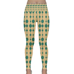 Pattern 27 Lightweight Velour Classic Yoga Leggings by GardenOfOphir