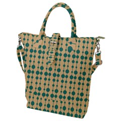 Pattern 27 Buckle Top Tote Bag by GardenOfOphir