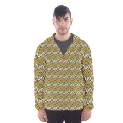 Pattern Men s Hooded Windbreaker