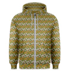 Pattern Men s Zipper Hoodie