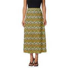 Pattern Classic Midi Chiffon Skirt