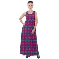 Pattern 26 Empire Waist Velour Maxi Dress