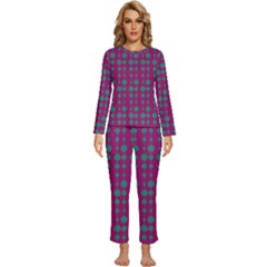 Pattern 26 Womens  Long Sleeve Lightweight Pajamas Set by GardenOfOphir