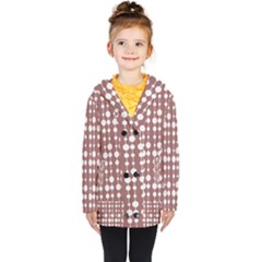 Pattern 25 Kids  Double Breasted Button Coat by GardenOfOphir