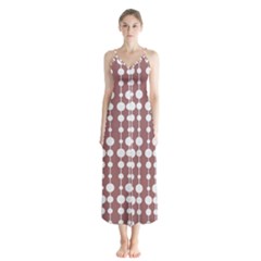 Pattern 25 Button Up Chiffon Maxi Dress by GardenOfOphir