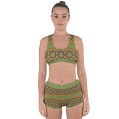 Pattern 29 Racerback Boyleg Bikini Set by GardenOfOphir