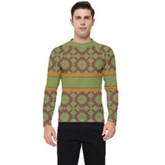 Pattern 29 Men s Long Sleeve Rash Guard by GardenOfOphir