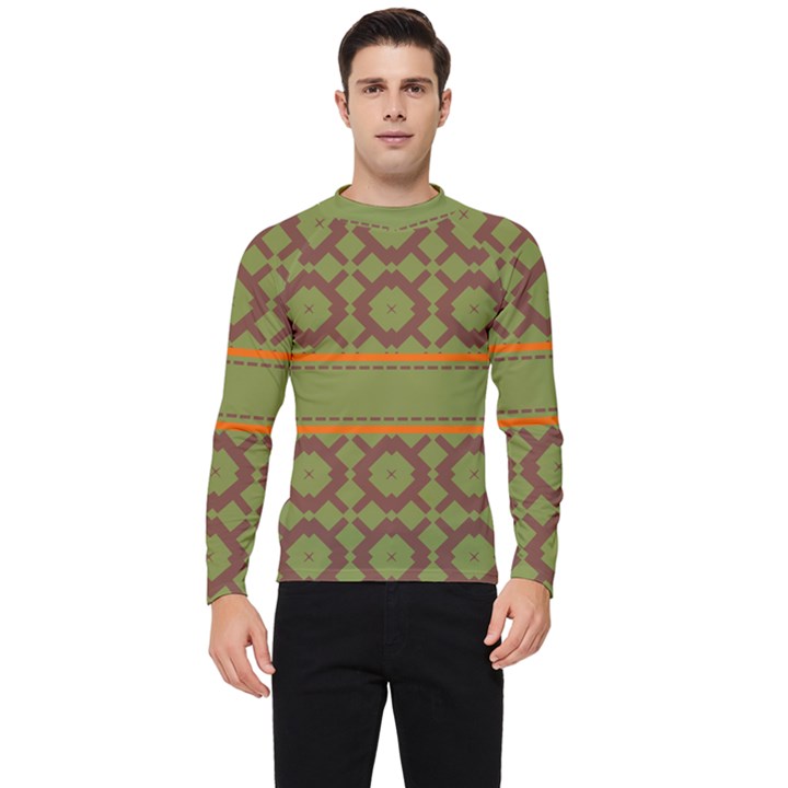 Pattern 29 Men s Long Sleeve Rash Guard