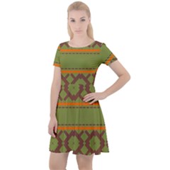 Pattern 29 Cap Sleeve Velour Dress  by GardenOfOphir