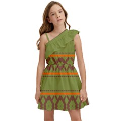 Pattern 29 Kids  One Shoulder Party Dress by GardenOfOphir