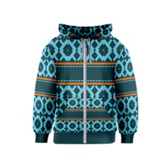 Pattern 28 Kids  Zipper Hoodie