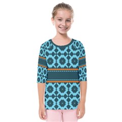 Pattern 28 Kids  Quarter Sleeve Raglan Tee